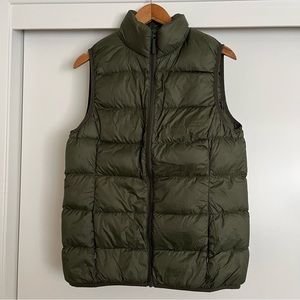 dip Army Green Puffer Vest